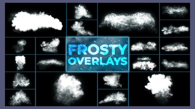 Photo of Frosty Winter Overlays – Motionarray 1410023