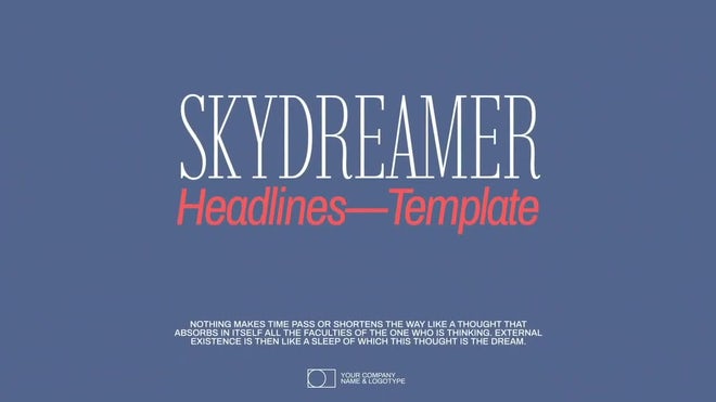 Photo of Sky Dreamer Titles – Motionarray 1386039