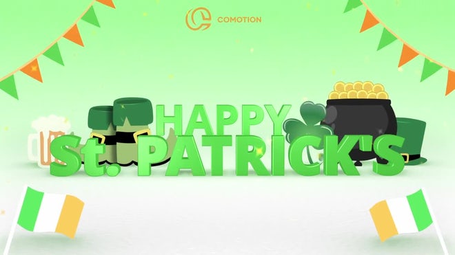 Photo of St Patrick’s Day Greeting – Motionarray 1389764