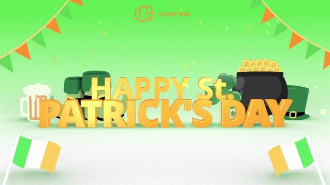 Photo of St Patrick’s Day Greeting – Motionarray 1392784