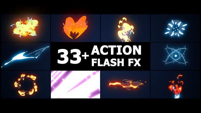 Photo of Action Flash FX Overlays – Motionarray 1410798