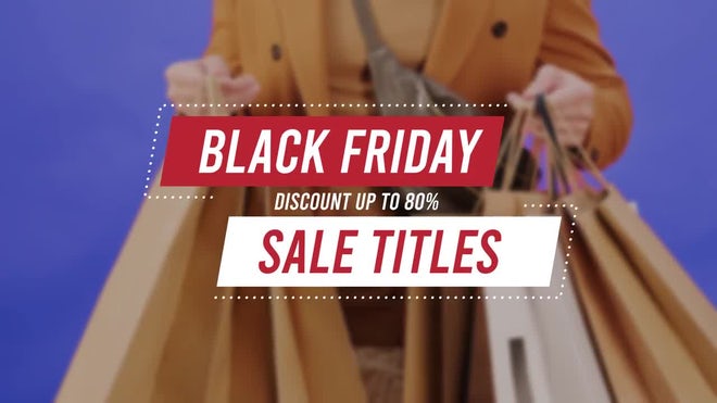 Photo of Black Friday Titles – Motionarray 1210615