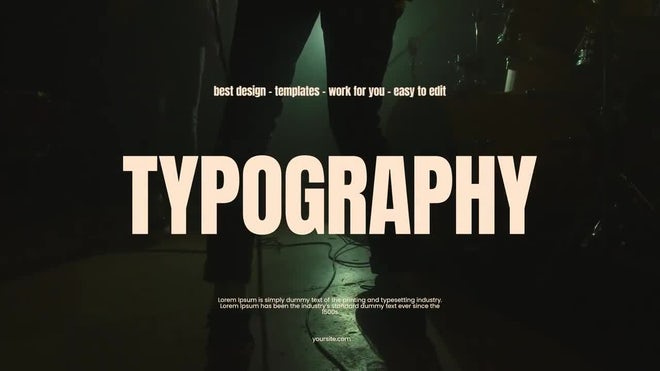 Photo of Cinematic Typography – Motionarray 1393773