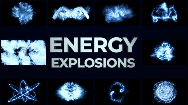 Photo of Energy Explosions – Motionarray 1213429