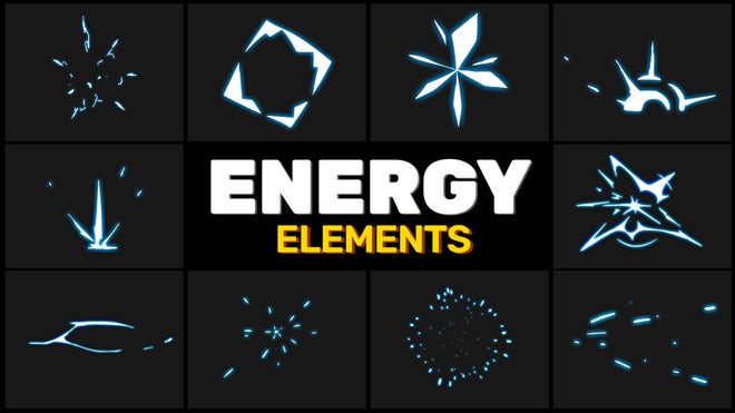 Photo of Energy Impacts Elements – Motionarray 1213388