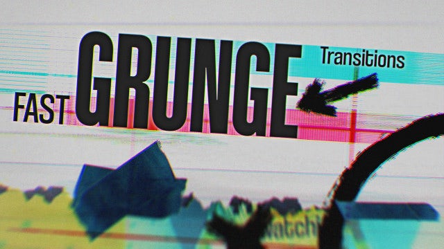 Photo of Fast Grunge Transitions – Motionarray 1410925