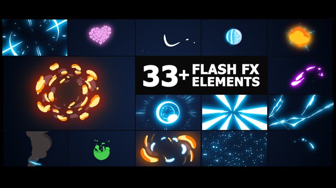 Photo of Flash FX Elements – Motionarray 1231468