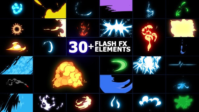 Photo of Flash FX Elements Pack – Motionarray 1438207