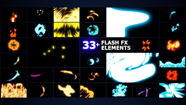 Photo of Flash FX Elements Pack – Motionarray 1522547