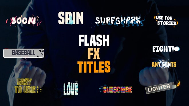 Photo of Flash FX Titles – Motionarray 1231458