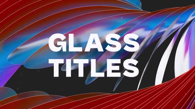 Photo of Glass Titles – Motionarray 1422189