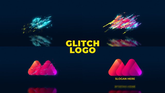 Photo of Glitch Logo – Motionarray 1482432