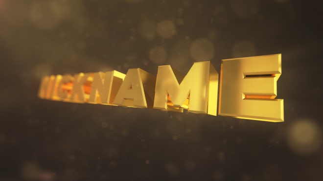 Photo of Gold 3D Title Intro – Motionarray 1214725