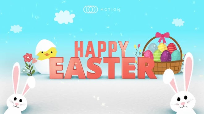 Photo of Happy Easter Greeting Intro – Motionarray 1439657