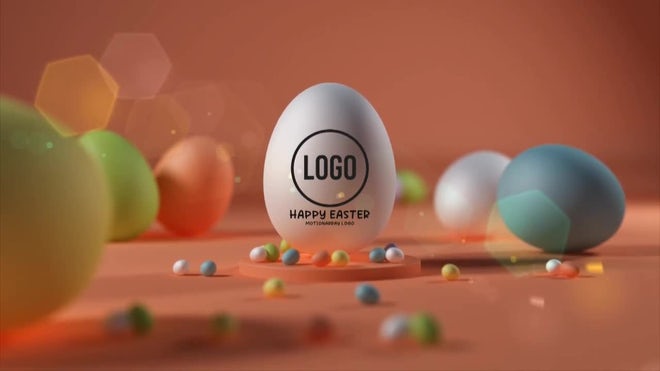 Photo of Happy Easter Logo – Motionarray 1444212