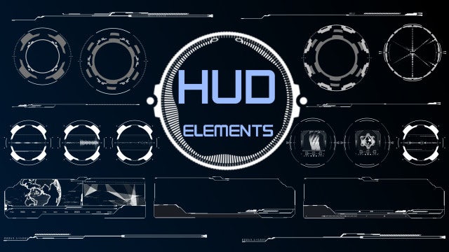 Photo of HUD Elements – Motionarray 1436217