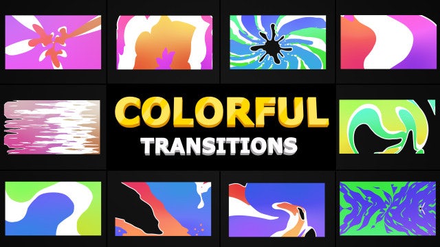 Photo of Juicy Colorful Transitions – Motionarray 1446183