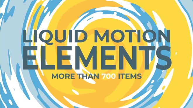 Photo of Liquid Motion Elements – Motionarray 1232065