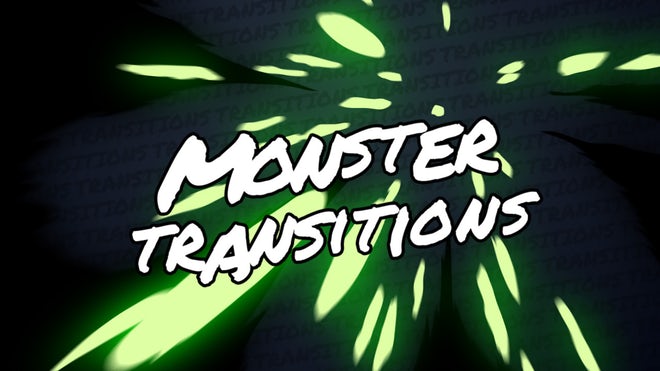 Photo of Monster Transitions – Motionarray 1235841