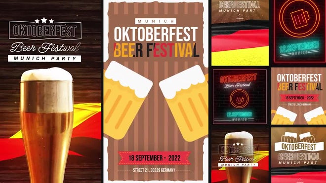 Photo of Oktoberfest Stories Pack – Motionarray 1233890