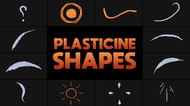 Photo of Plasticine Shapes – Motionarray 1427772