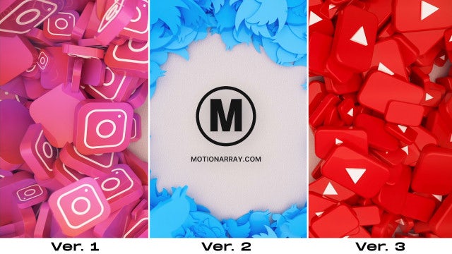 Photo of Social Media Logo Reveal – Motionarray 1438605