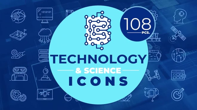 Photo of Technology And Science Icons – Motionarray 1237002