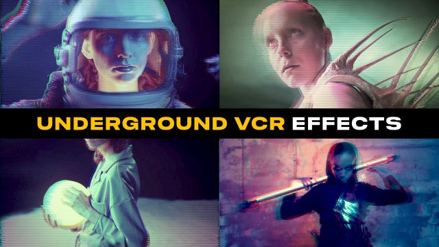 Photo of Underground VCR Effects – Motionarray 1425640