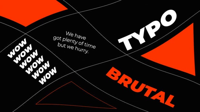 Photo of Brutal Typography – Motionarray 1582333