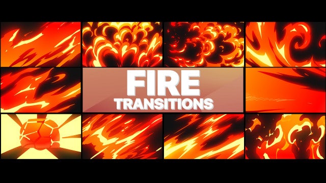 Photo of Cartoon Fire Transitions – Motionarray 1605929