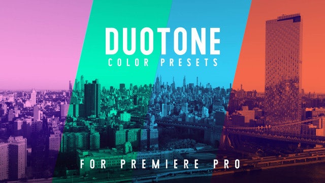 Photo of Duotone Color Grading Presets – Motionarray 1576053