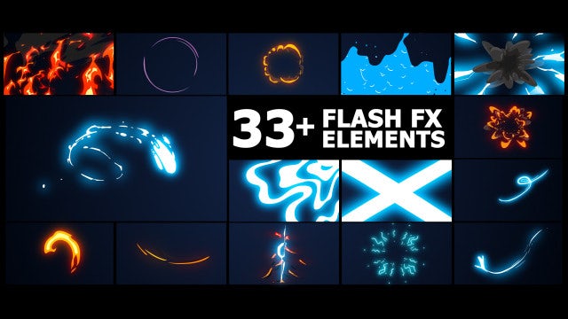 Photo of Flash FX Elements Pack – Motionarray 1552674