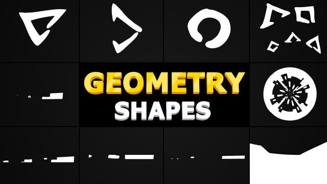 Photo of Geometry Shapes Pack – Motionarray 1597451