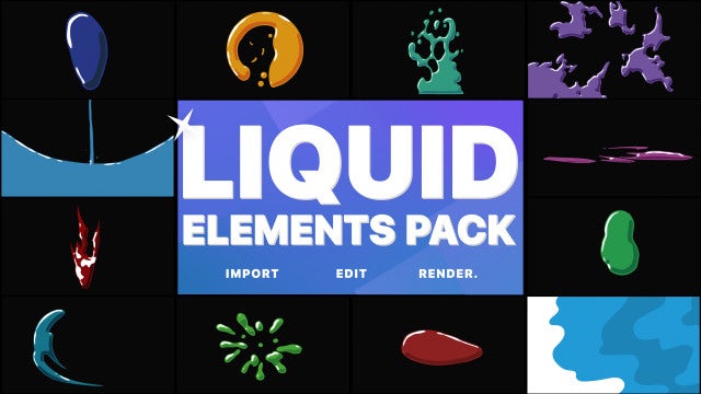 Photo of Liquid Elements – Motionarray 1600064