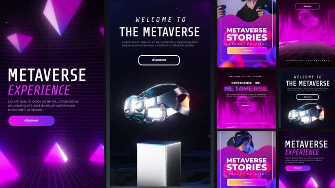 Photo of Metaverse Stories And Posts – Motionarray 1575286