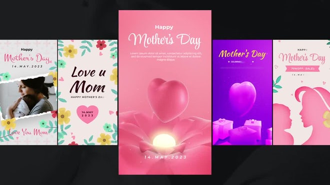 Photo of Mothers Day Stories Pack – Motionarray 1599519