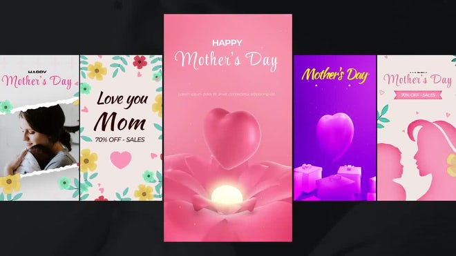 Photo of Mothers Day Stories Pack – Motionarray 1602241