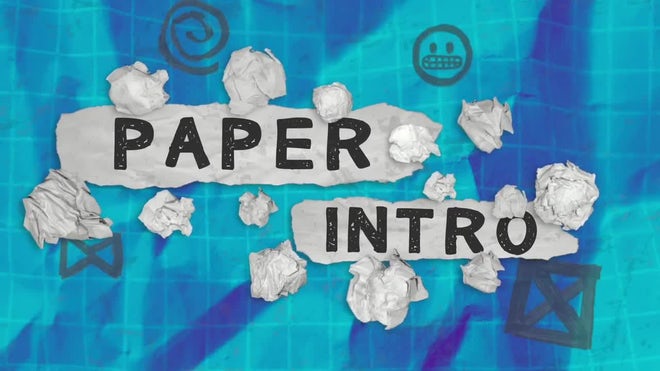 Photo of Paper Intro – Motionarray 1574602