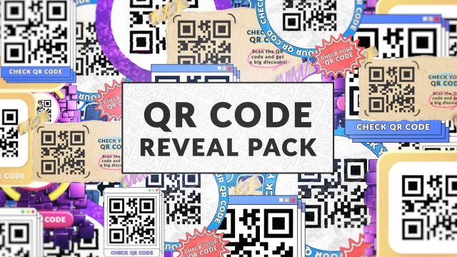 Photo of QR Code Reveal Pack – Motionarray 1561242