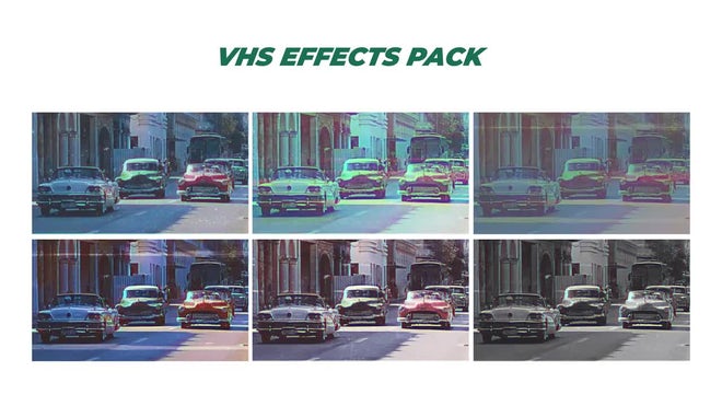 Photo of VHS Effects – Motionarray 1603366