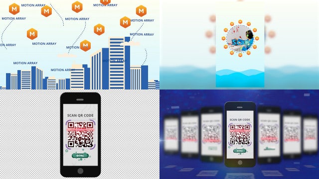 Photo of Visual QR Code Intro – Motionarray 1575616