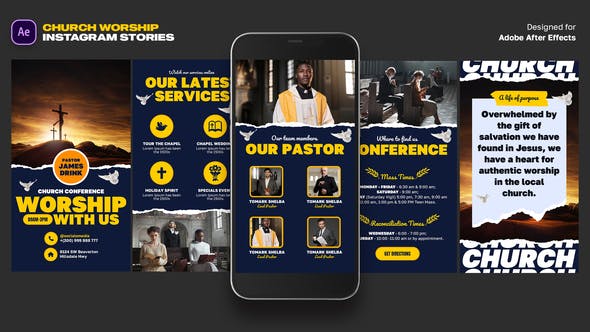 Photo of Church Worship Instagram Stories – Videohive 45893912