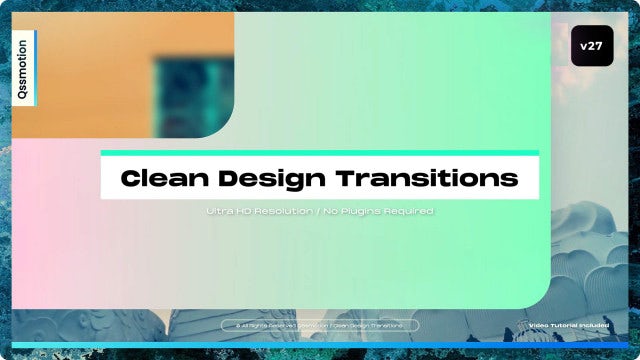 Photo of Clean Design Transitions Pack – Motionarray 1638471