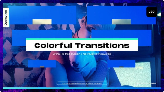 Photo of Colorful Transitions For Premiere Pro – Motionarray 1631655