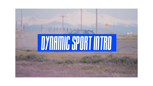 Photo of Dynamic Sport Intro – Motionarray 1630991
