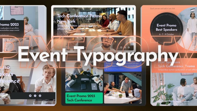 Photo of Event Typography – Motionarray 1644973