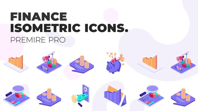 Photo of Finance – Isometric  Icons – Motionarray 1162531