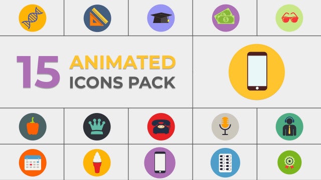 Photo of Icons Pack – Motionarray 1643491