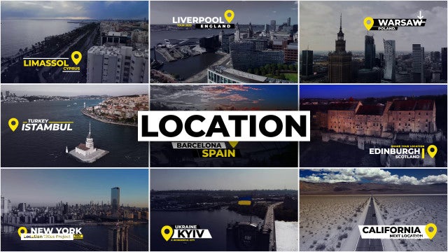 Photo of Location Titles – Motionarray 1628709