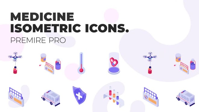 Photo of Medicine – Isometric  Icons – Motionarray 1162539